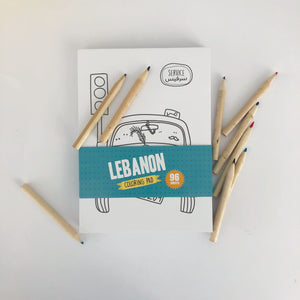 Lebanon Coloring Pad