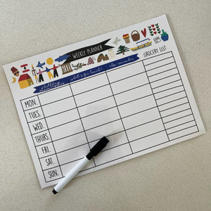 Magnetic Pad - Weekly Planner Leb Meli Melo