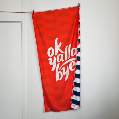 Beach Towel Ok Yalla Bye