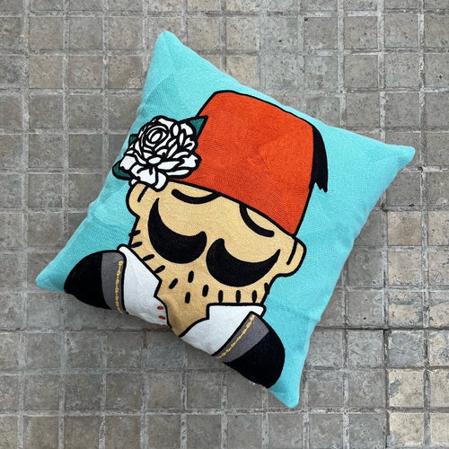 Embroidered Cushion Cover Abou El Abed (أبو العبد)