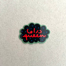 Load image into Gallery viewer, Vinyl Sticker دراما Queen