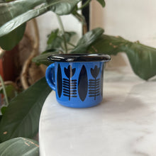 Load image into Gallery viewer, Enamel Espresso Mug Shaffeh (شفة)