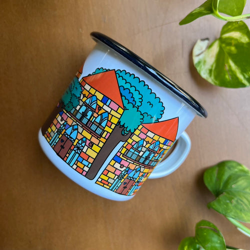 Enamel Mug Beit Mosaic