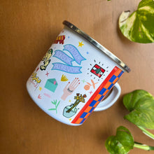 Load image into Gallery viewer, Enamel Mug Leb Meli Melo