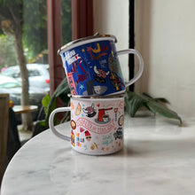 Load image into Gallery viewer, Enamel Mug Leb Meli Melo