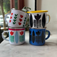 Load image into Gallery viewer, Enamel Mug Shaffeh (شفة)