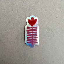 Load image into Gallery viewer, Vinyl Sticker Flower Stem