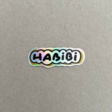 Load image into Gallery viewer, Vinyl Sticker Habibi (حبيبي)