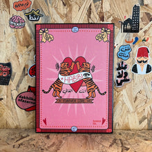 Load image into Gallery viewer, Wood Poster Habibi (حبيبي)
