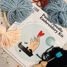 Load image into Gallery viewer, Punch Needle Embroidery Kit Hobb (حبّ)
