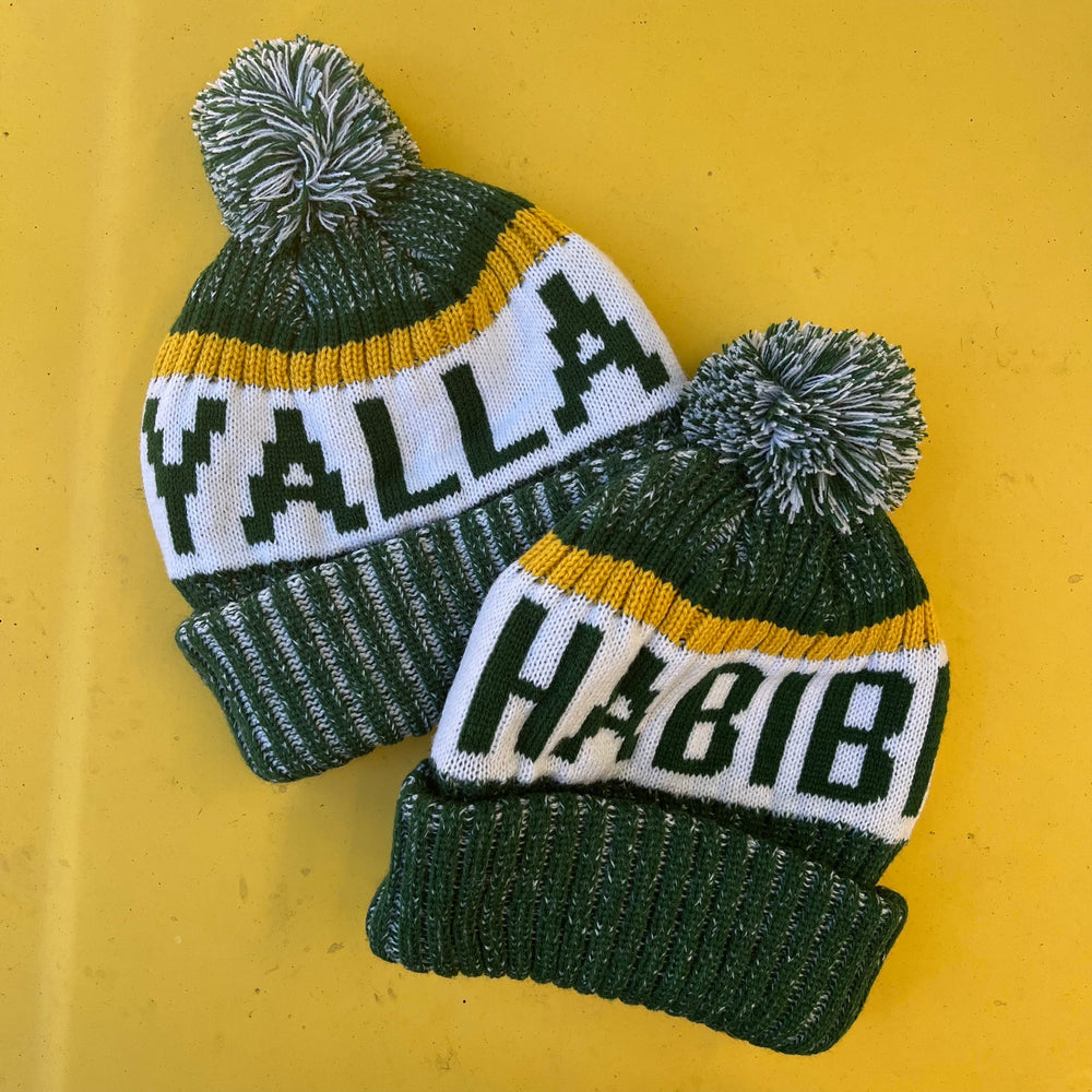 Wool Beanie Yalla Habibi (يلا حبيبي)