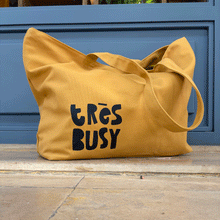 Load image into Gallery viewer, Very Big Tote Bag Très Busy