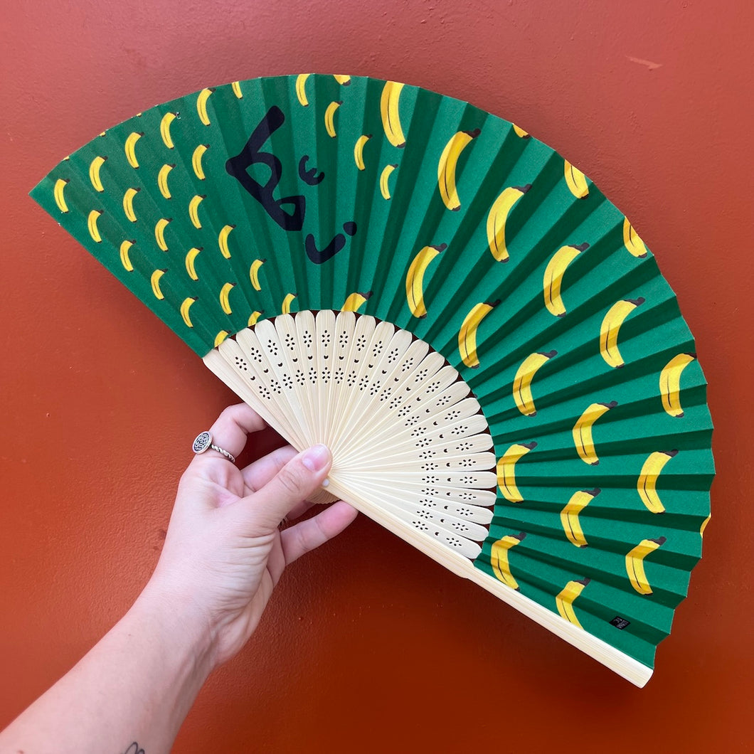 Bamboo Hand Fan Zahhet (زحّط)