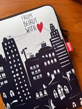 Load image into Gallery viewer, Laptop Sleeve Beirut Silhouette