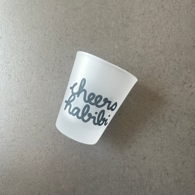 Shot Glass Cheers Habibi