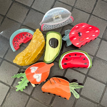 Load image into Gallery viewer, Fruits &amp; Veg Hair Clips