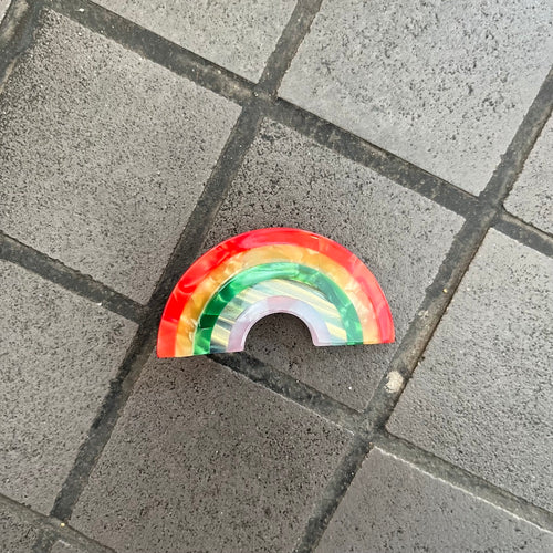 Mini Rainbow Hair Pins