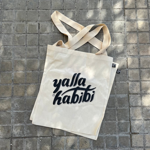 Tote Bag Yalla Habibi (يلا حبيبي)