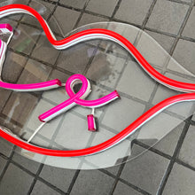 Load image into Gallery viewer, Neon Sign Baoussé (بوسة)