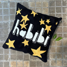 Load image into Gallery viewer, Embroidered Cushion Cover Habibi (حبيبي)
