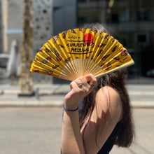 Load image into Gallery viewer, Bamboo Hand Fan Currently Melting