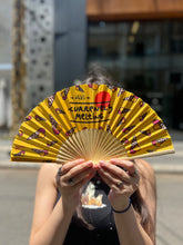 Load image into Gallery viewer, Bamboo Hand Fan Currently Melting