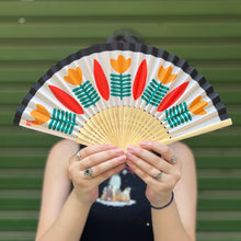 Load image into Gallery viewer, Bamboo Hand Fan Shaffeh (شفة)