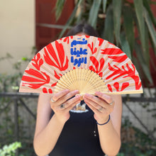 Load image into Gallery viewer, Bamboo Hand Fan Nassam 3alayna El Hawa (نسم علينا الهوا)