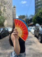 Load image into Gallery viewer, Bamboo Hand Fan Toz (طز)