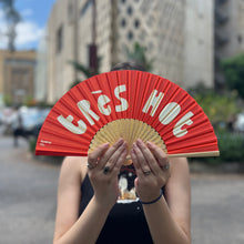 Load image into Gallery viewer, Bamboo Hand Fan Très Hot
