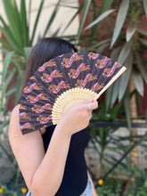 Load image into Gallery viewer, Bamboo Hand Fan Wahché (وحشة)