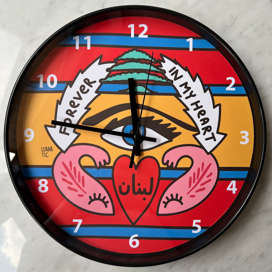 Wall Clock Lebnein (لبنان)