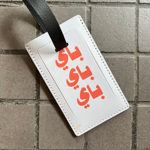 Luggage Tag Bye Bye Bye (باي باي باي)
