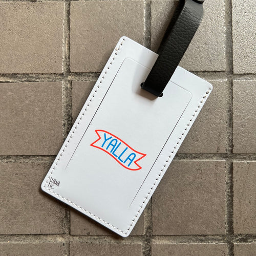 Luggage Tag Yalla (يلا)