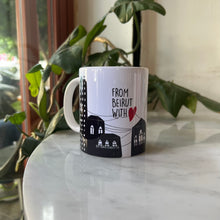 Load image into Gallery viewer, Mug From Beirut with Love Silhouette Series