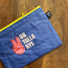 Load image into Gallery viewer, Woven Pouch Ok Yalla Bye