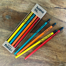 Load image into Gallery viewer, Pencil Pack Super Prof, Peut Mieux Faire, أكل الولد التفاحة, Très Bien Bravo