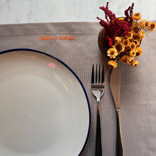 Load image into Gallery viewer, Linen Placemat Sahtein Habibi (صحتين حبيبي)