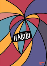 Load image into Gallery viewer, Wood Poster Habibi (حبيبي)