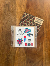 Load image into Gallery viewer, Temporary Tattoos - Pack of 5