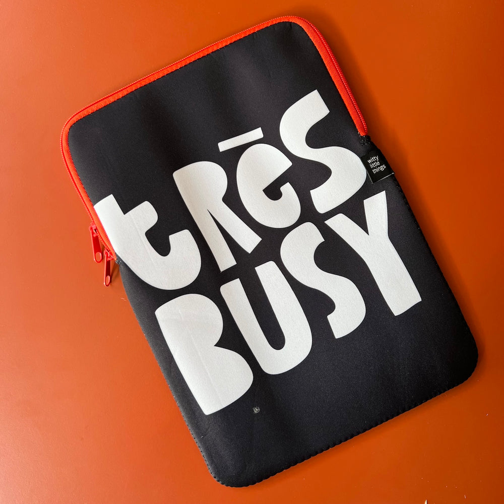 Laptop Sleeve Très Busy