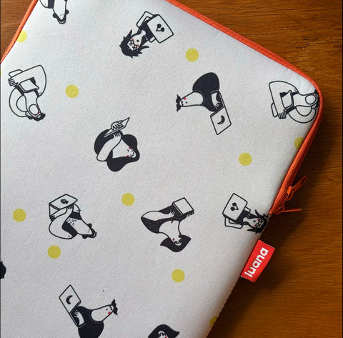 Laptop Sleeve Working Doodles