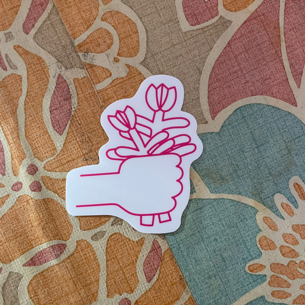 Vinyl Sticker Bouquet