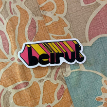 Load image into Gallery viewer, Vinyl Sticker Beirut
