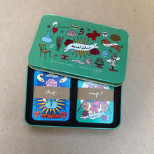 Load image into Gallery viewer, Playing Cards Deluxe Tin Box
