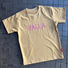 Load image into Gallery viewer, Kids T-Shirt Yalla (يلا)