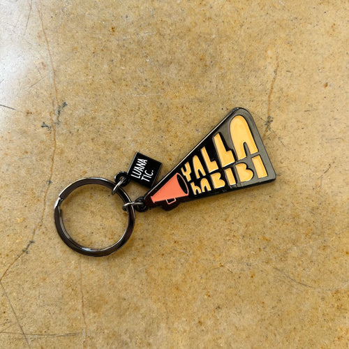 Keychain Yalla Habibi (يلا حبيبي)