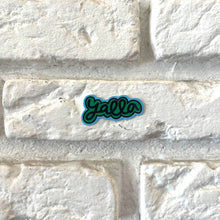 Load image into Gallery viewer, Vinyl Sticker Yalla (يلا)