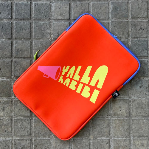 Laptop Sleeve Yalla Habibi (يلا حبيبي)