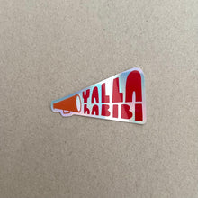 Load image into Gallery viewer, Vinyl Sticker Yalla Habibi (يلا حبيبي)